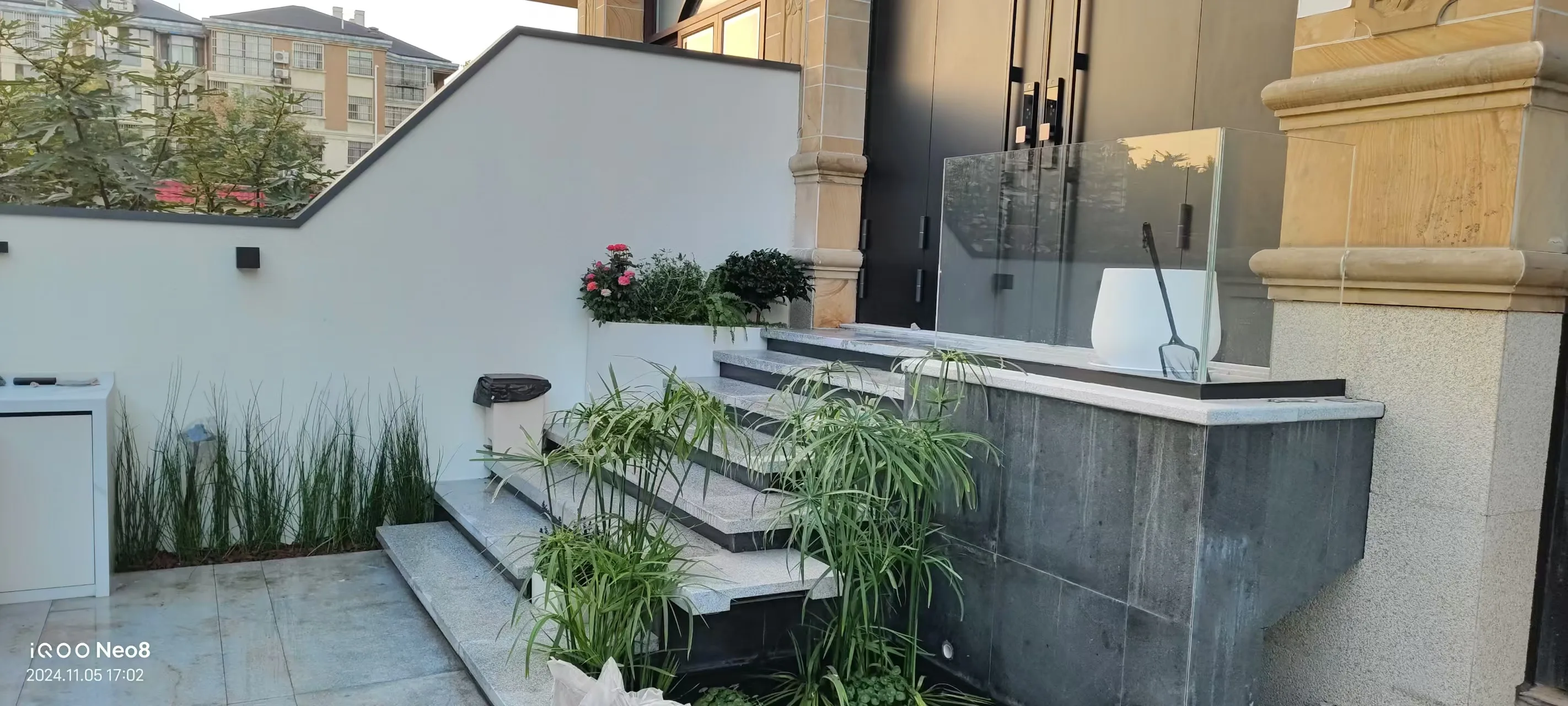 盛景豪庭庭院景观完工实景